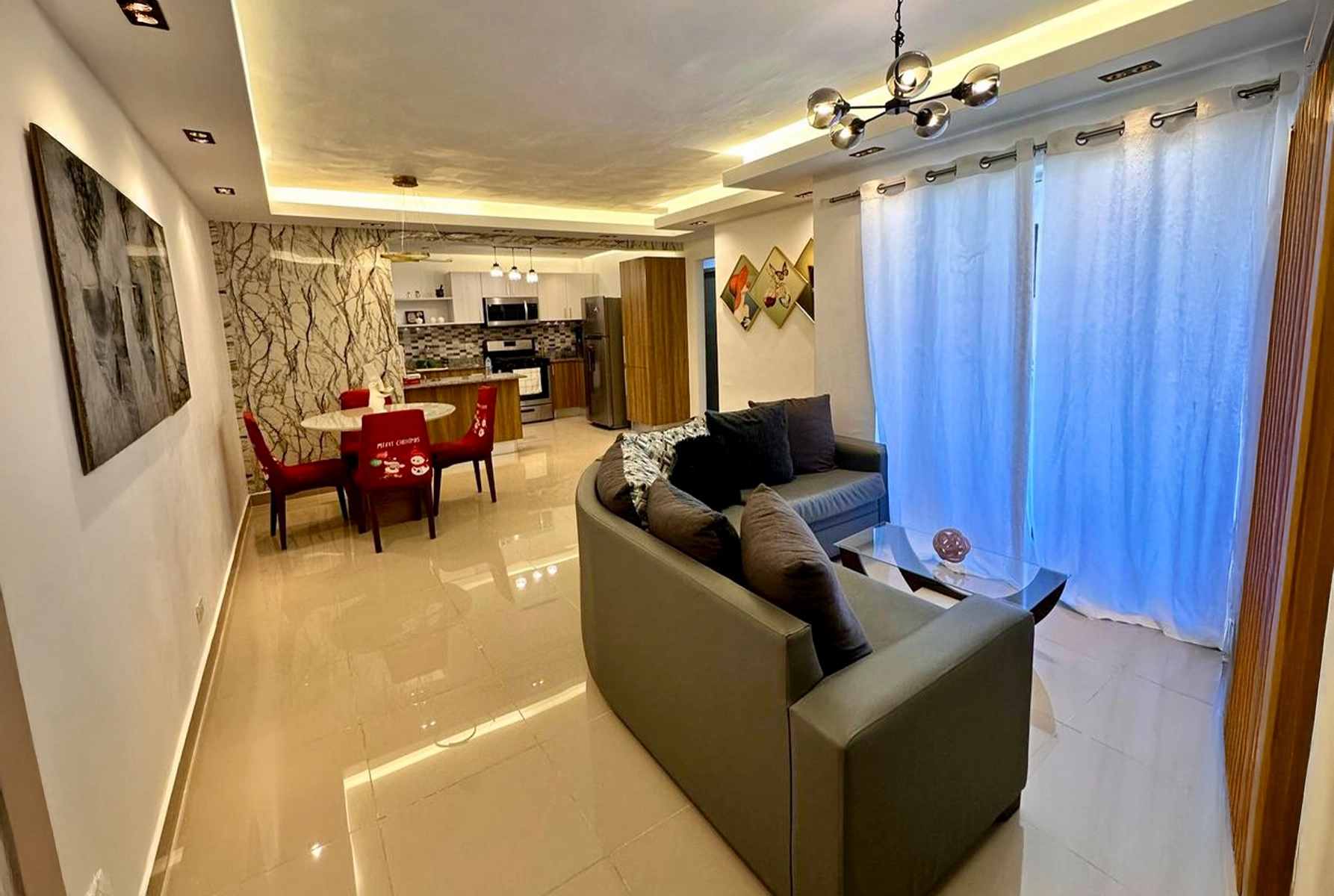 Apartamento en hispanoamericana, Santiago